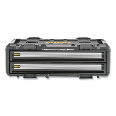 TOUGHSYSTEM 2.0 DXL Work Station Accessory, 2 Shallow Drawers, for 30 in Work Station, 30 L x 22 W x 10 H, Black