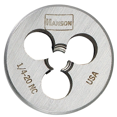 DIE 3/8-16 1 ADJ RD HANSON ROUND