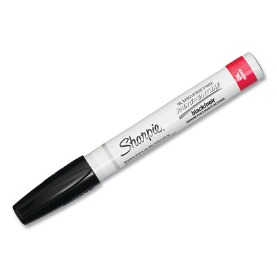 Paint Marker, Black, Medium, Bullet