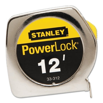 Powerlock Tape Rules Wide Blade, 3/4 in x 12 ft