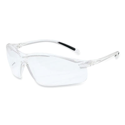 A700 Series Safety Glasses, Clear Polycarbonate, Anti-Fog Lens, Clear Polycarbonate Frame