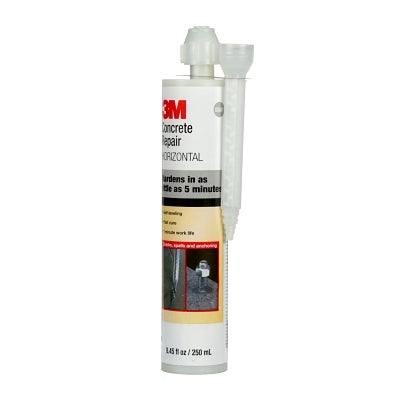 3M 021200-96596 600 Self-Leveling Concrete Repair, 8.4 oz Cartridge, Black; Yellow