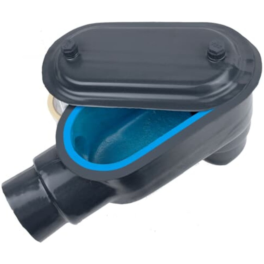 Ocal Form7, Type LB, Conduit Body and Cover, 3/4 in.