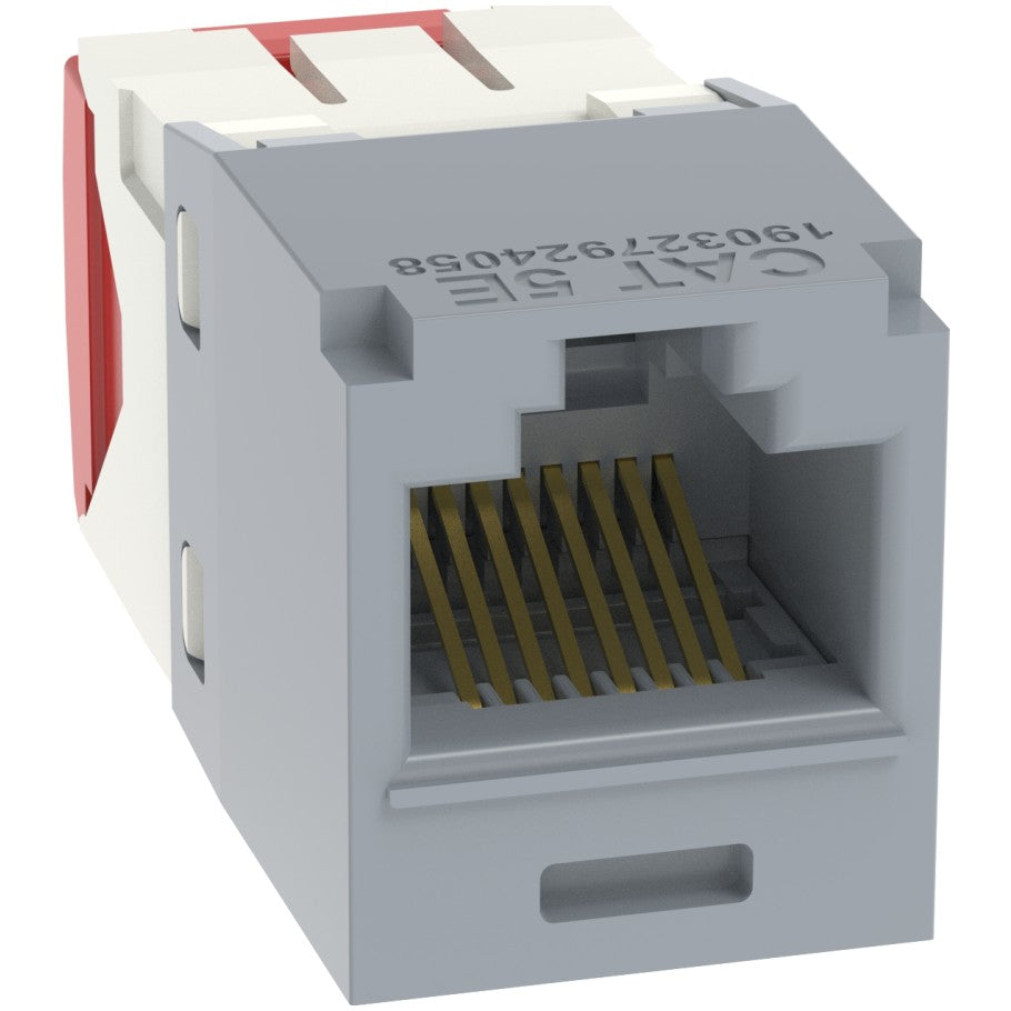 Mini-Com TX5e TG Style UTP Jack Module, Grey