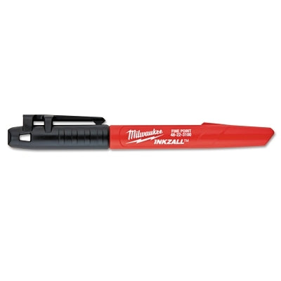 INKZALL Ink Marker, Black, Fine Point, 36 EA/PK