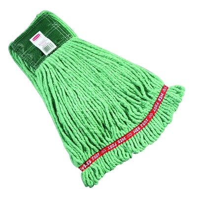 Web Foot Shrinkless Wet Mops, Medium, Cotton/Synthetic, 5 in