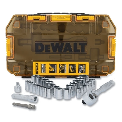 TOUGHSERIES TOUGH BOX Mechanics Tool Set, 30 Pc, 3/8 in Drive