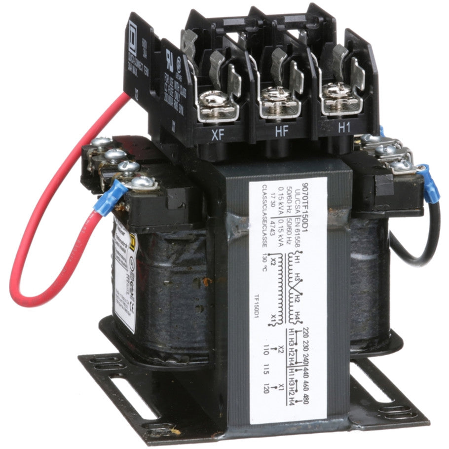 Type TF Industrial Control Transformer, 1-Phase, 240x480V Primary, 120V Secondary, 150VA