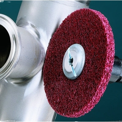 3M 048011-01862 Metal Finishing Wheels, 6 X 1 X 1, Medium, 6000 rpm, Aluminum Oxide