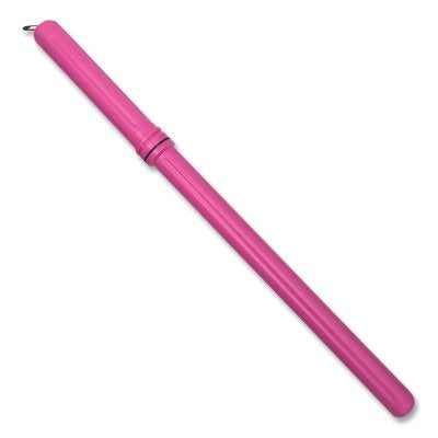 Rod Storage Tube, 10 lb Capacity, High Impact Polyethylene, 36 in L, Pink