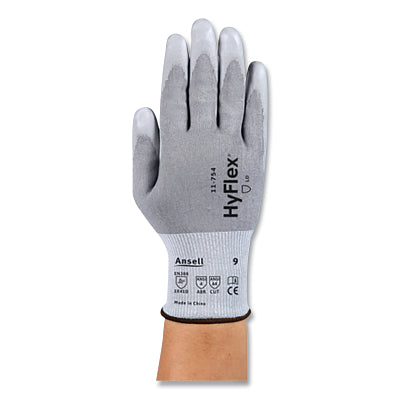 11-754 Cut Resistant Glove, Size 10, Gray