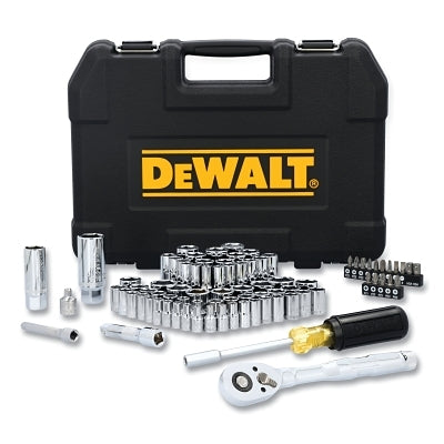 Mechanics Tools Set, 84-pc, 1/4 in and 3/8 in Drive, 72 Tooth Ratchet