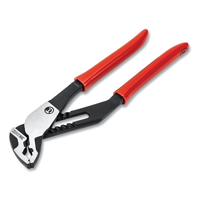Z2 K9 V-Jaw Dual Material Tongue and Groove Plier, 8 in L, V-Jaw Jaw, 8 Adj, Carded, Straight Handle