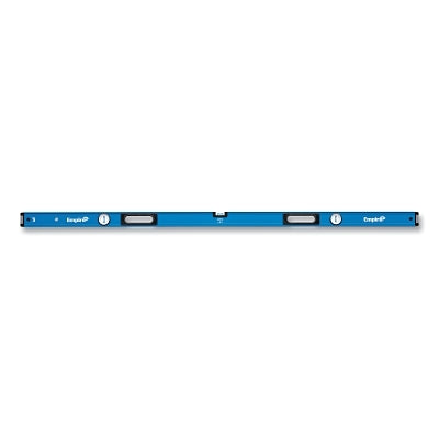 True Blue Non-Magnetic Box Levels, 72 in, 3 Vials, Aluminum