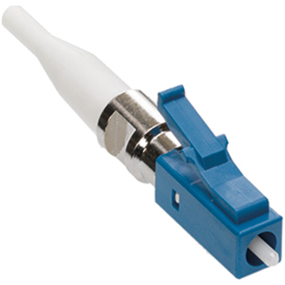 Fast-Cure LC Adhesive Fiber Optic Connector, Singlemode, Blue