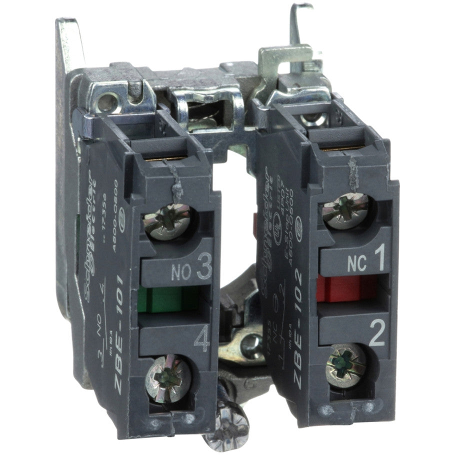 Mounting Collar with 1NO/1NC Contact Block For IEC Pushbuttons