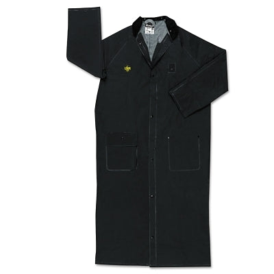 Classic Plus Rainwear, X-Large, PVC/Polyester, Black
