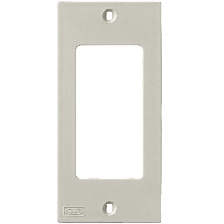 Device Plates and Accessories, Faceplate, KP Series 1-Gang, Styleline Opening, Office White