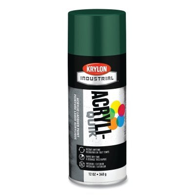 ACRYLI-QUIK Acrylic Lacquer Paint, 12 oz, Hunter Green, Gloss