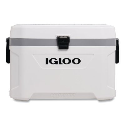 Latitude Marine Ultra Series Cooler, 54 qt, Gray/White