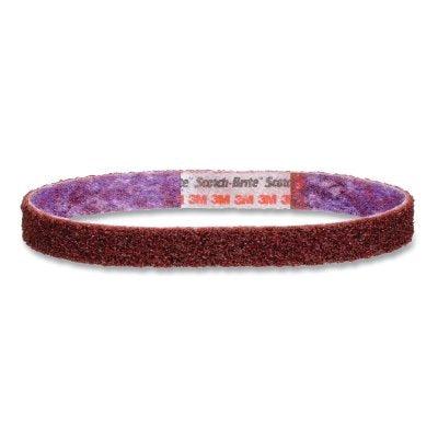 3M 048011-64457 Durable Flex Belt, 1/2 in W, 12 in L, Medium, Maroon