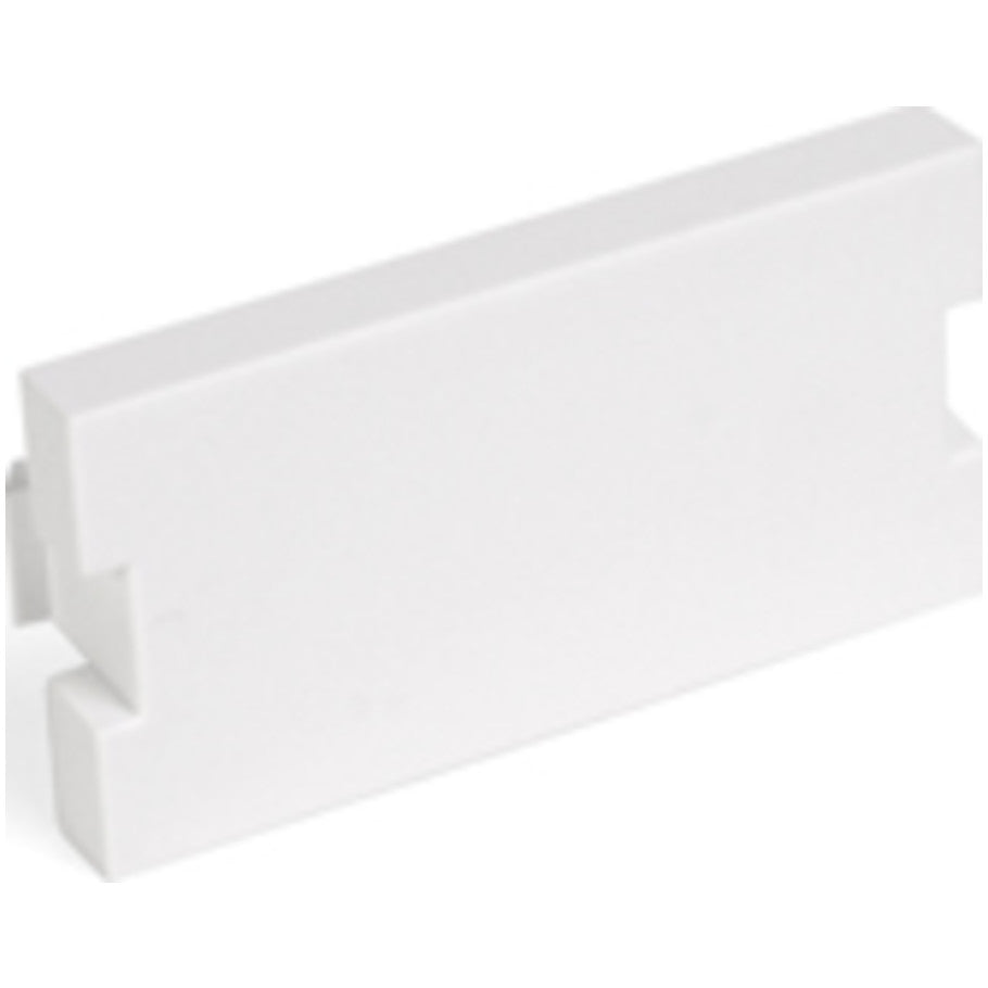 Multimedia Outlet System (MOS) Module, Blank, White