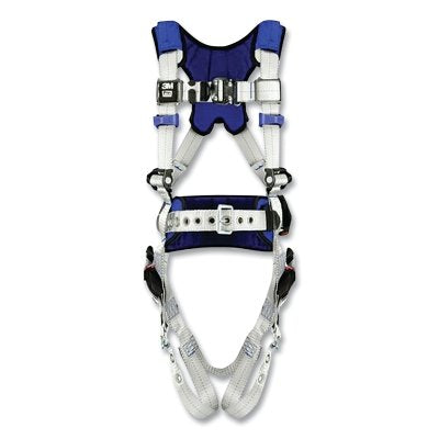 3M 1401082 ExoFit X100 Comfort Construction Safety Harness, Back D-Ring, Large, Quick-Connect