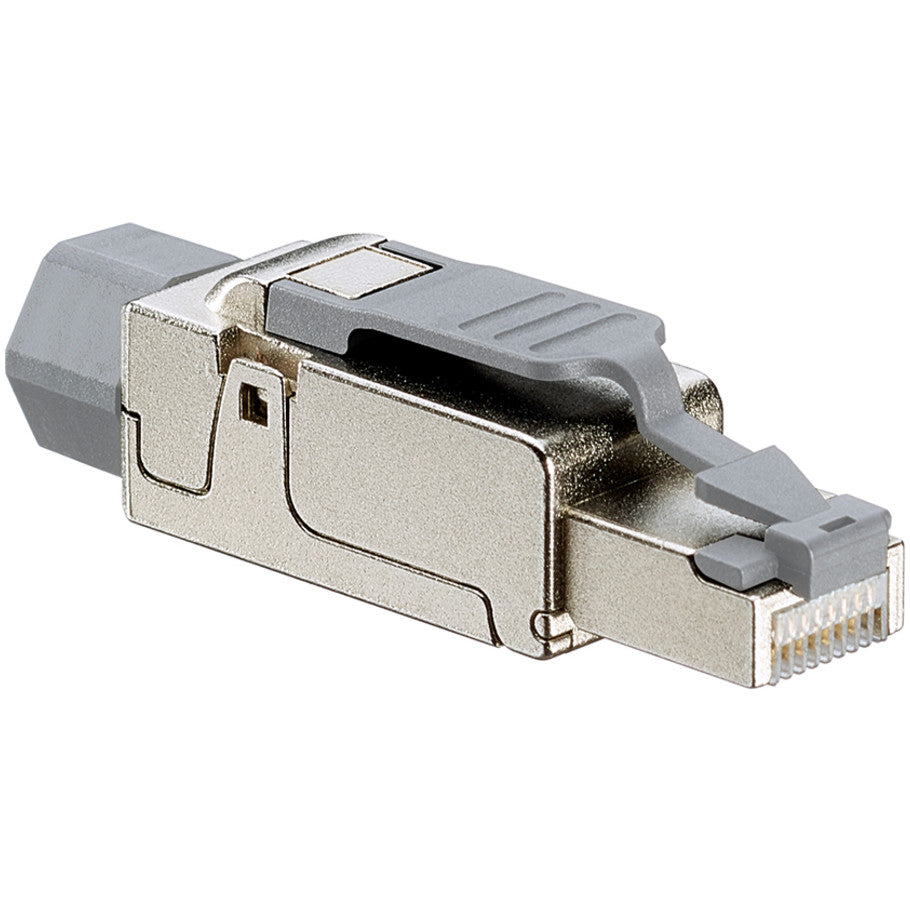 Cat 6a Universal Tool Free Plug Connector