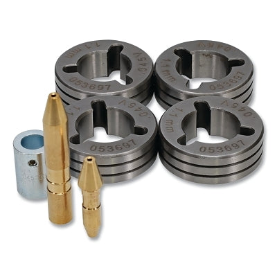 Miller Style 4 Drive Roll Kits, V-Groove (V), 0.045 in Wire Size