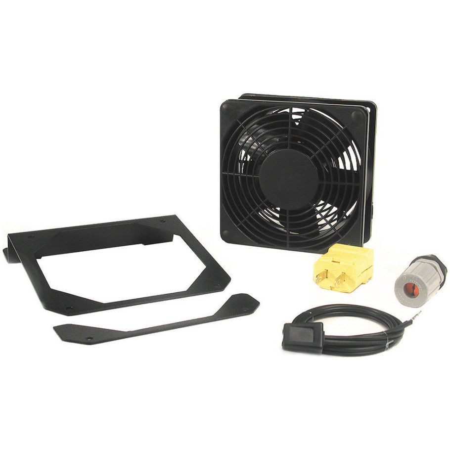 Fan Kit, QUADCAB Cabinets, Black
