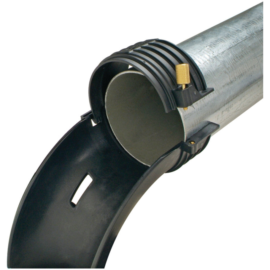 Conduit Waterfall, Black Glass Filled Nylon 6.6, For 4 in. EMT Conduit