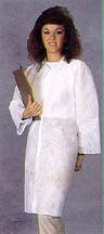 LAB COAT, SNAPS, 2 POCKETS, LONG SLEEVE