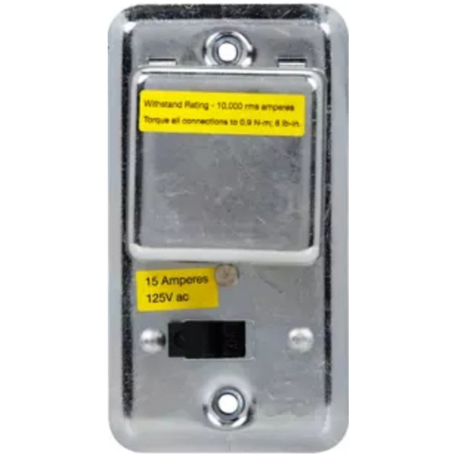 Electrical Box Plug Fuse Cover Unit With Switch Control For 2 1/4 in. Handy Box