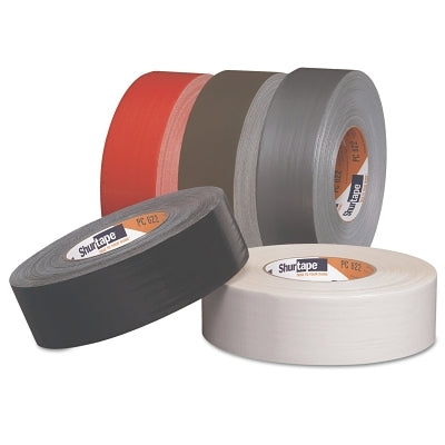 Premium Grade Stucco Duct Tape, 3 in W x 60 yd L x 12.5 mil Thick, Black
