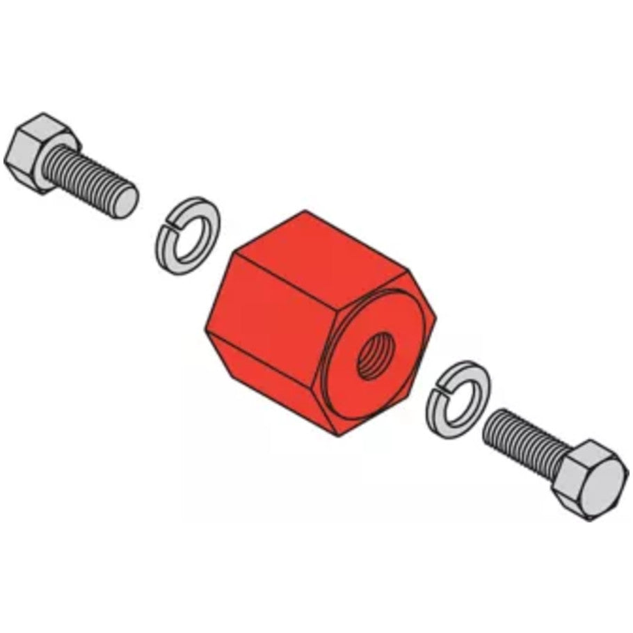 Stand-Off Isolator, 1/4-20 in., 1 in. L