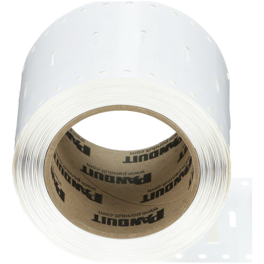H200X034H1T Heatshrink, PO, White, Mil Grade, 500 Labels, TT, 0.34"x2"