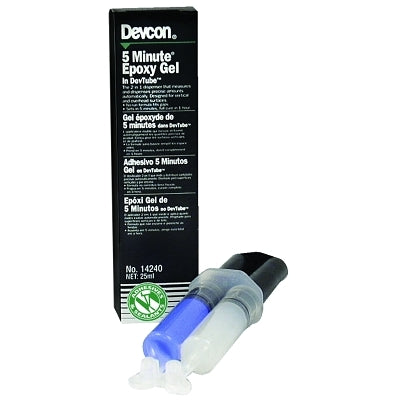 5 Minute Epoxy Gel, 25 mL, Dev-Tube, Amber/Opaque