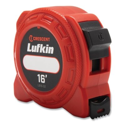 L600 Series Power Tape Measure, 16 ft L, SAE, A5, Red