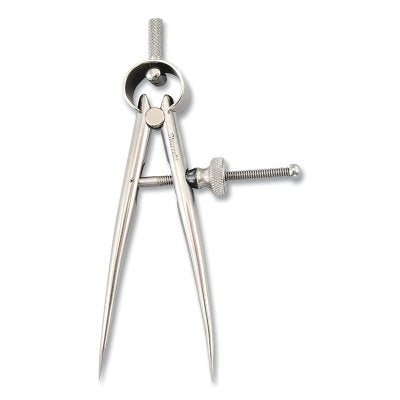 277 Series Divider, 0 to 3 in, Solid Nut, Round Leg