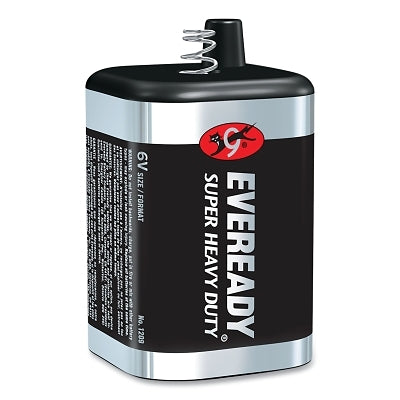 Super Heavy Duty Battery, Carbon Zinc, 6V Lantern
