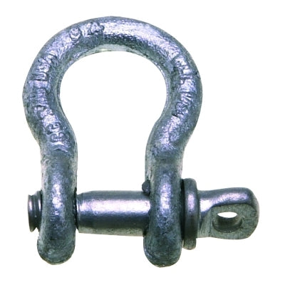 419-S Series Anchor Shackles, 7/16 in Bail Size, 30 Tons, Screw Pin Shackle