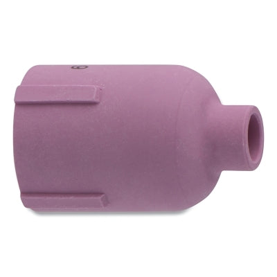 Alumina Nozzle TIG Cup, 3/8 in, Size 6, Large Gas Lens, 1-7/8 in