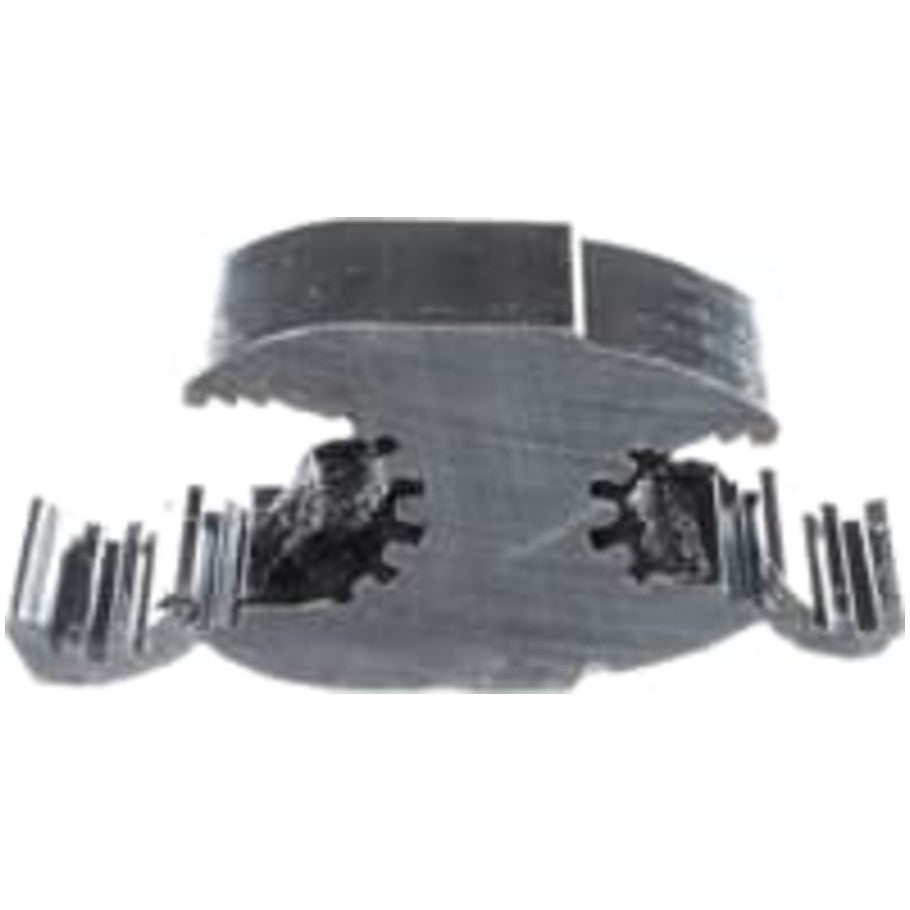 Aluminum Wide Range H-Type Compression Connector, Main: 2/0 - 1/0 ACSR, 3/0 - 2/0 Str.