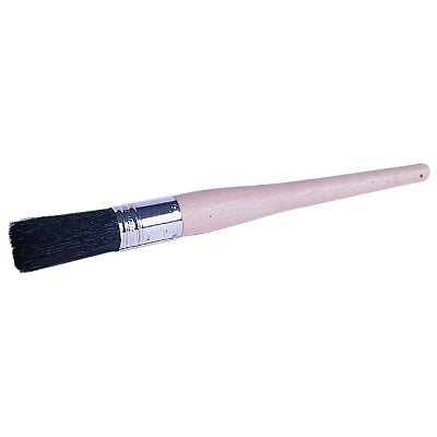 Oval Sash Brushes, #8 15/16" wide, 3 in trim, China Bristle, Foam handle