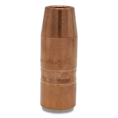 Air-Cooled Bore Nozzle, Heavy-Duty, Slip-On, 5/8 in Bore, 1/4 in Recess, Tapered, Copper