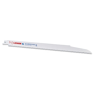 Wood Bi-Metal Reciprocating Saw Blade, 12 in L x 3/4 in W x 0.050 in Thick, 6 TPI, 5 EA/PK