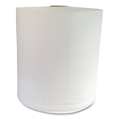 DRC Wipers, 13 in L x 12 in W, 900 Per Roll, Perforated Roll, White