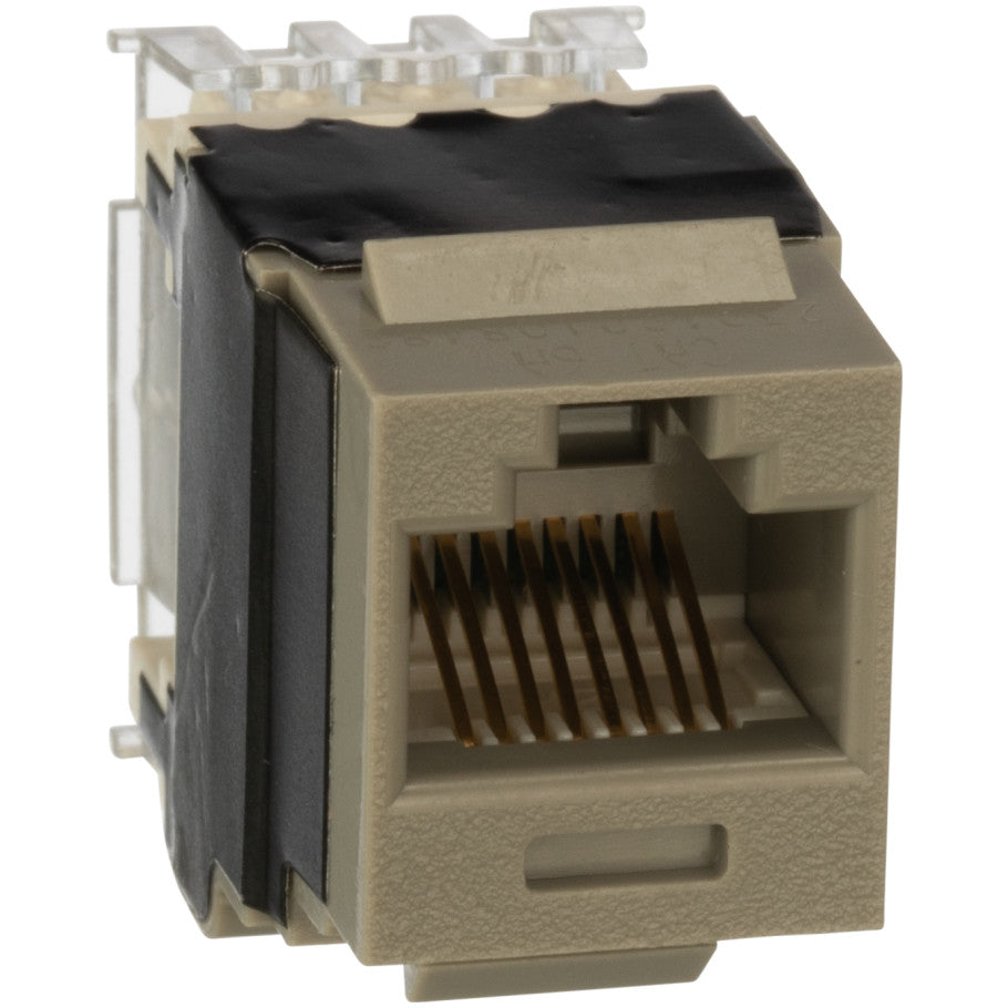 NetKey Cat 6A Jack Module, International Grey