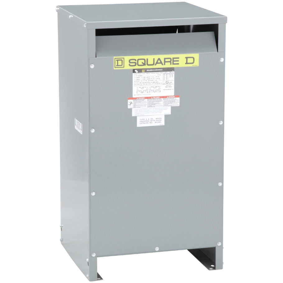 Dry-Type Transformer, General Purpose, 1-Phase, 50 kVA, 240 x 480V, NEMA 2