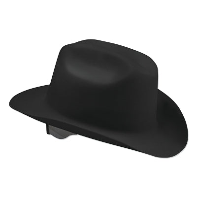 Western Outlaw Hard Hat, 4 Point Ratchet, Black